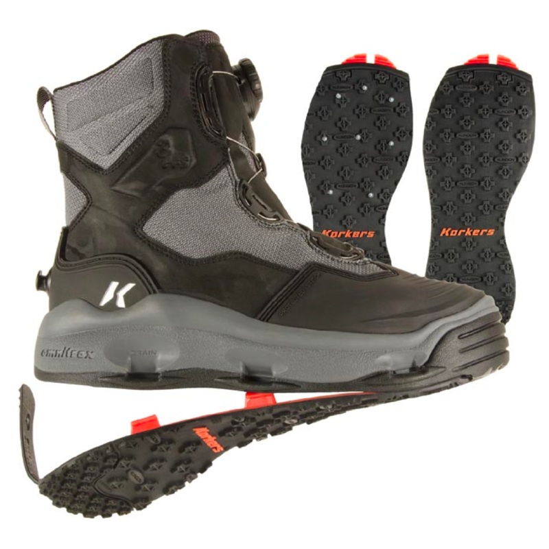 Korkers Darkhorse Wading Boot – Kling On & Studded Kling On