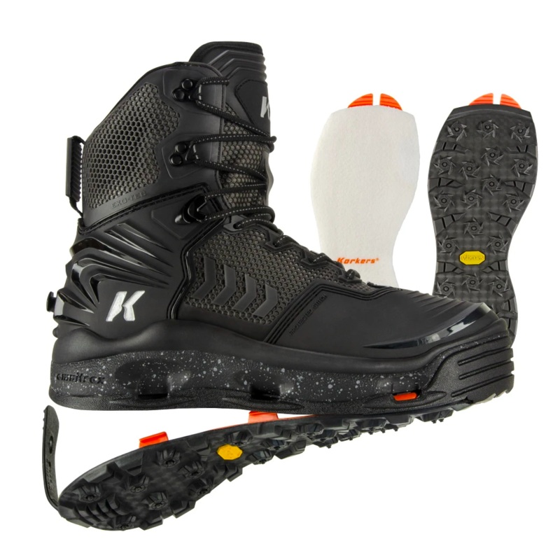 Korkers River Ops Wading Boot|8|9|10|11|12|13|14|15|Felt/Vibram