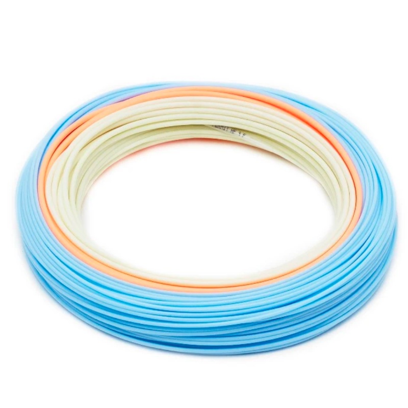 Rio Elite Permit Fly Line|WF9F|WF10F|WF8F|Sand/Orange/Aqua Blue|Dark Sand/Camo/Light Sand
