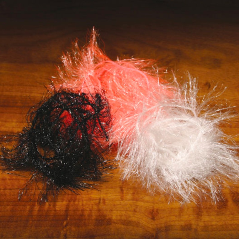 Medium Krystal Hackle|Black (MKH 11)|Fl. Blue (MKH 125)|Fl. Chartreuse (MKH 127)|Fl. Fuchsia (MKH 131)|Fl. Hot Pink (MKH 133)|Fl. Orange (MKH 137)|Fl. Yellow (MKH 142)|Grey Minnow / Shrimp (MKH 165)|Olive (MKH 263)|Purple (MKH 298)|Bonefish Pink (MKH 30)|