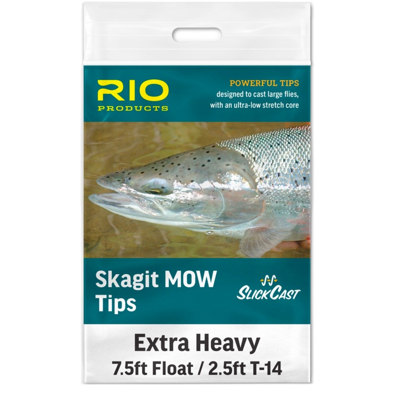 Rio Skagit MOW Tips|Light (T-8)|Medium (T-11)|Heavy (T-14)|Extra Heavy (T-17)|10ft Float|7.5ft Float/2.5ft Sink|5ft Float/5ft Sink|2.5 Float/7.5 Sink|10ft Sink|12.5ft Sink|15ft Sink