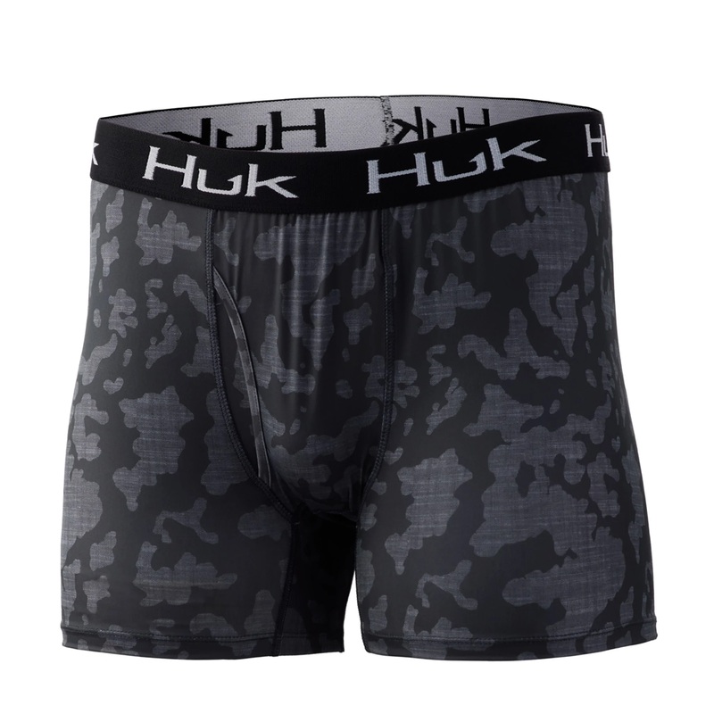 Huk Boxer Brief|M|Overcast Grey
