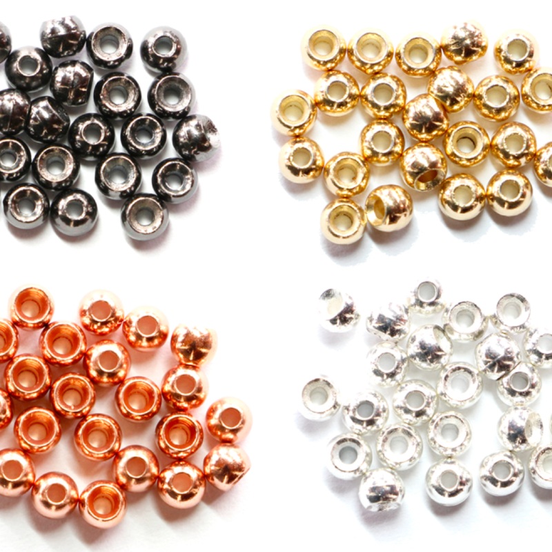 MFC Tungsten Beads|Matte Black|Black|Black Nickel|Copper|Gold|Silver|White|5/64″ (2.0mm)|1/16″ (1.5mm)|1/8″ (3.3mm)|3/16″ (4.6mm)|3/32″ (2.4mm)|5/32″ (3.8mm)|7/64″ (2.8mm)