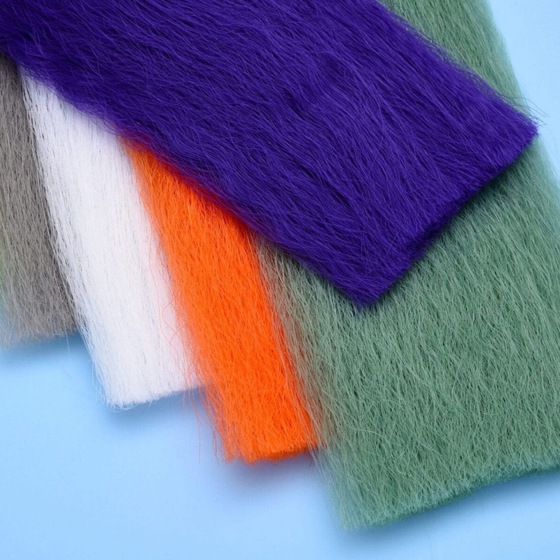 EP GameChange Fibers|Black|Bucktail White|Dark Purple|Electric Chartreuse|Green Chartreuse|Olive|Shrimp Tan|White|Lt Olive|Polar White|Bronze