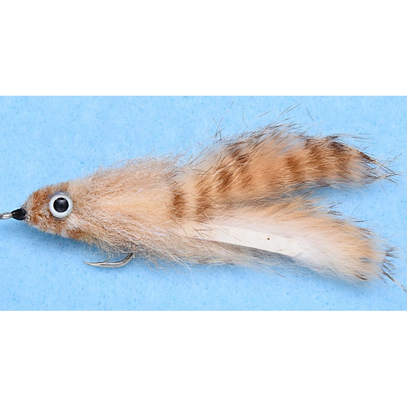 EP Tarpon Bunny|Tan|Black/Red||2/0