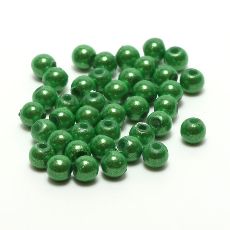 Small 3D Beads|Green Olive (S3DB 174)|Orange (S3DB 271)|Red (S3DB 310)|White (S3DB 377)|Brown (S3DB 40)