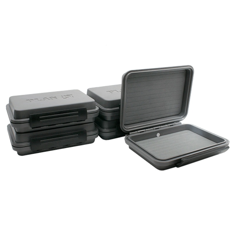 Plan D Pocket MAX Fly Box|Standard|Trout/Bonefish|Articulated Plus|Tube Plus|50/50|Steel Gray