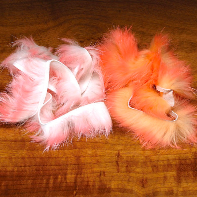 Rabbit Flesh Strips Two Tone|Creamy Pink (FS 76)|Salmon Pink Orange (FS 329)|Fleshy Pink (FS 123)|Peachy Orange (FS 280)|Peachy Pink (FS 281)|Pinky Shrimp (FS 292)|Cotton Candy (FS 70)