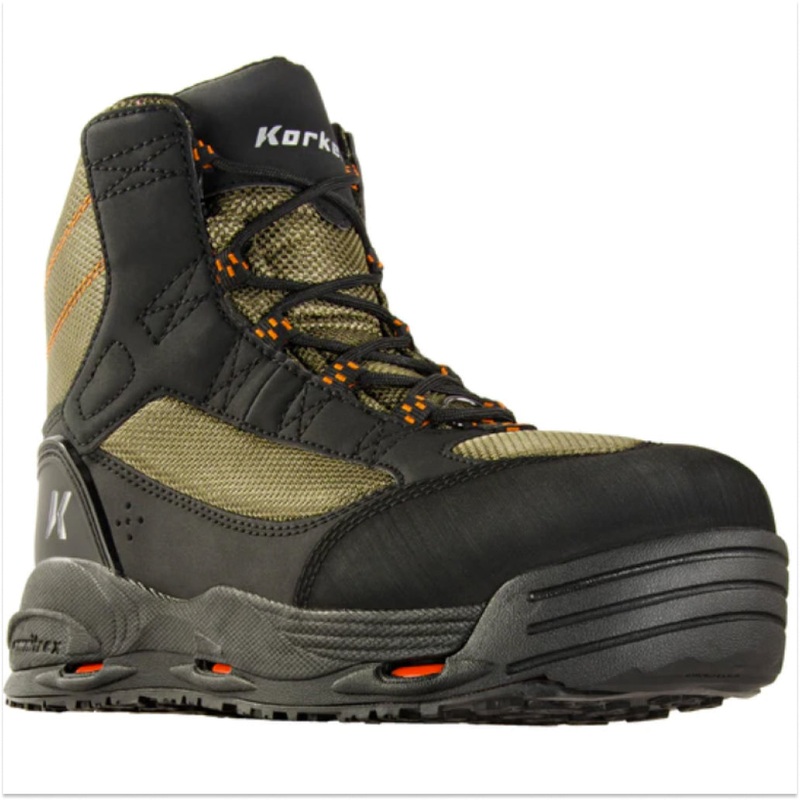 Korkers Greenback Wading Boot – Felt & Kling-on