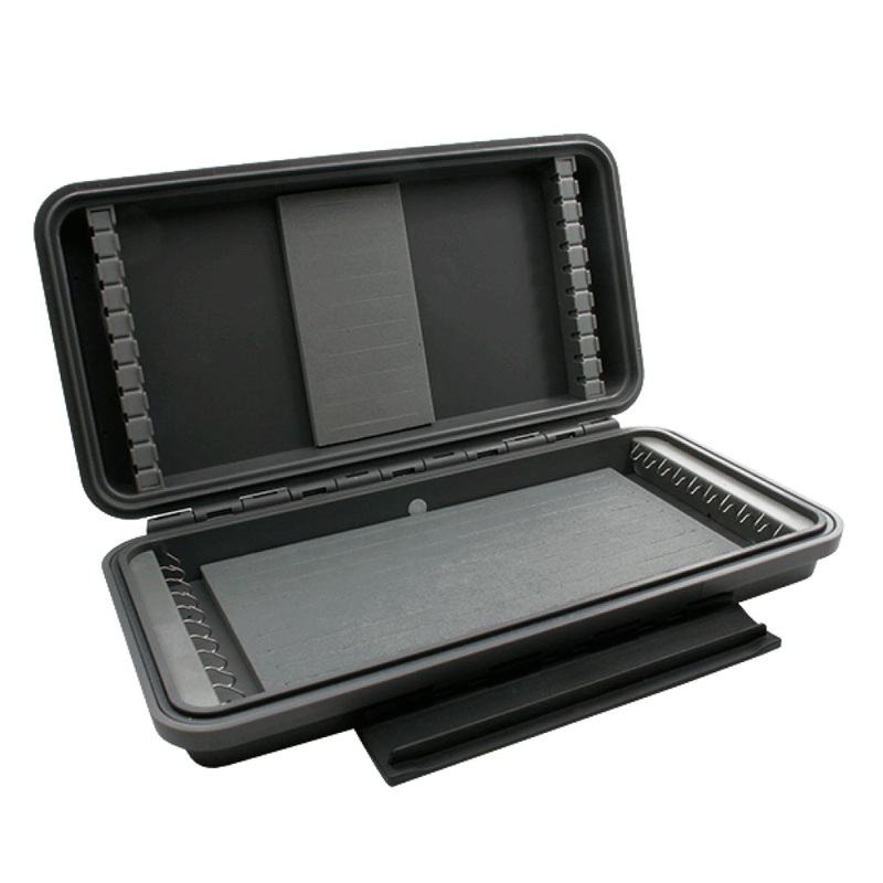 Plan D Pack Max Fly Box|Standard|50/50|Tube Plus|Articulated Plus|Steel Grey