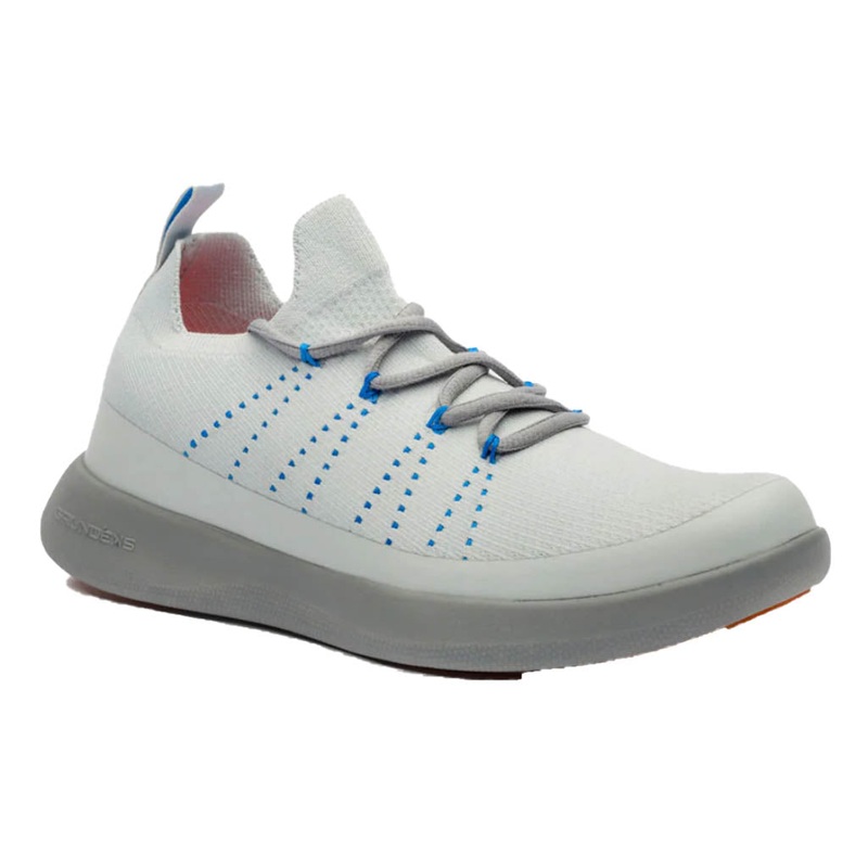 Grundens Sea Knit Boat Shoe|M 9|M 9.5|M 10|M 10.5|M 11|M 11.5|M 12|M 13|Navy|Grey Mist