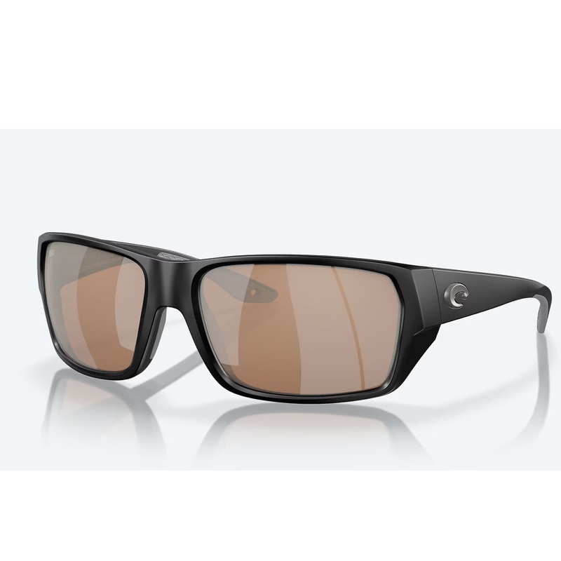 Costa Tailfin Sunglasses|Matte Black|Copper Silver Mirror 580G|Sunrise Silver Mirror 580G M(60-17)|Sunrise Silver Mirror 580G S(57-17)