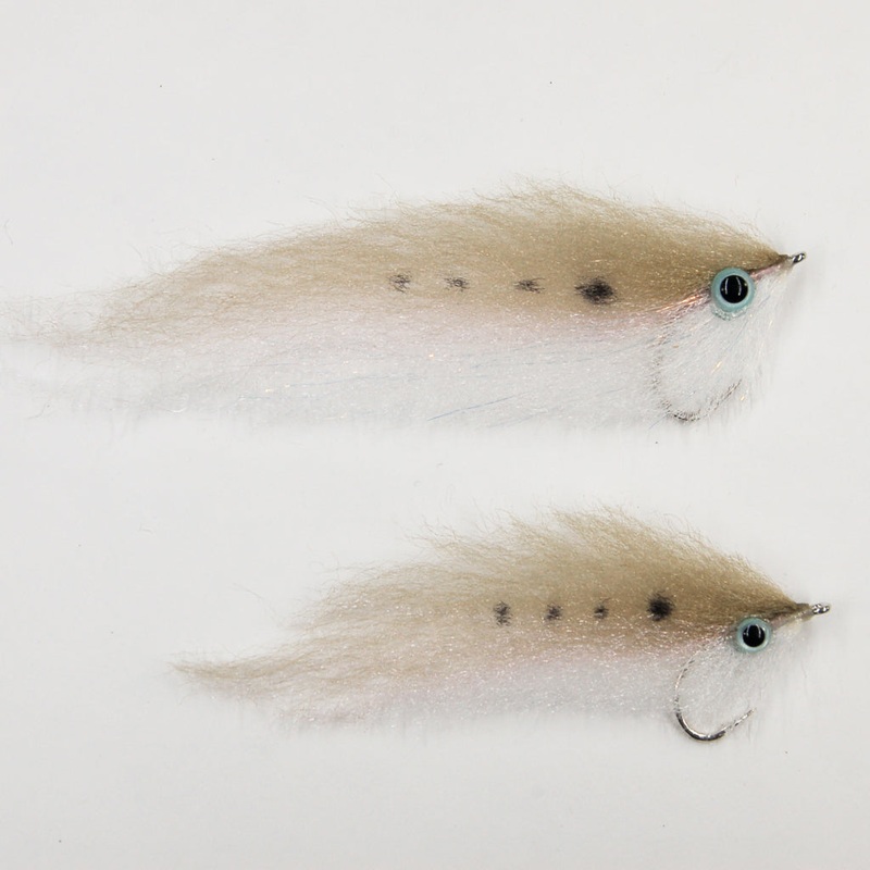 Custom Tied Baby Bunker||1/0 – Grey/Pink/White||2/0 – Natural||3/0 – Natural||1/0 – Natural/Pink/White||1/0 – Natural||2/0 – Tan/Pink/White