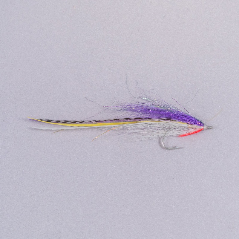 Custom Tied Flatwing|Rhody Baitfish Purple|White|Chartreuse|Yellow/Gold|Olive/Pink|Blue/White|Olive/Chartreuse/White|Black/Purple||1/0
