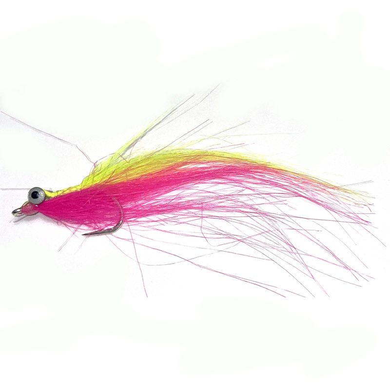 Custom Tied Synthetic Clouser||1 Tutti Frutti||1/0 Grey over White||1/0 Olive over White||1/0 Olive/Pink/White||2/0 Beige over White||2/0 Chartreuse over White||2/0 Electric Chicken||2/0 Grey over White||2/0 Light Olive over White||2/0 Olive over White||2