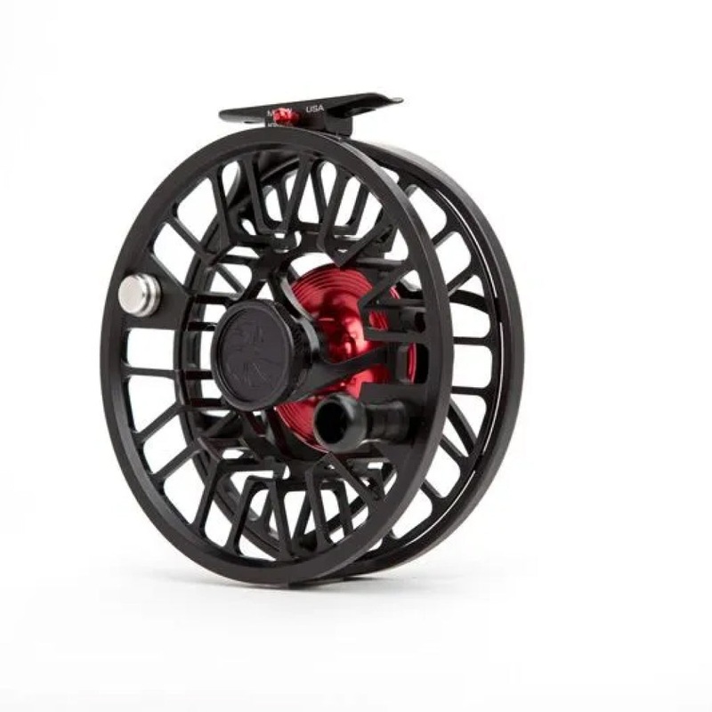 Nautilus GTX Fly Reel|GTX – 12+wt|Black|Silver/Bright Titanium