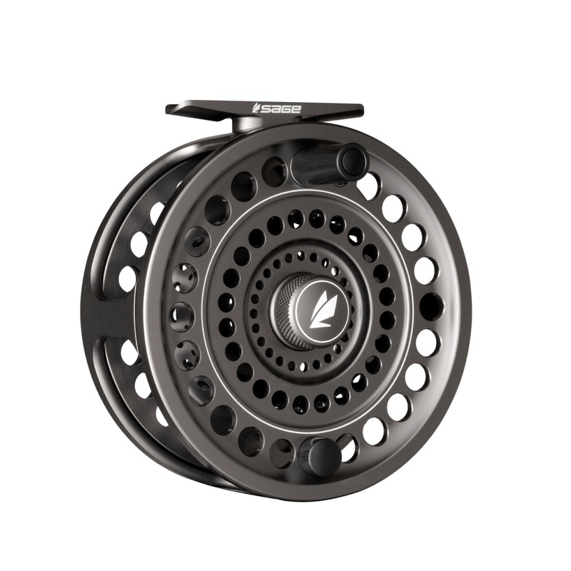 Sage Spey II Fly Reel|5/6/7wt|6/7/8wt|8/9/10wt|Granite|Black