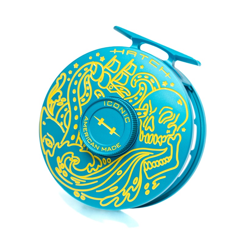 Hatch 2024 Custom Iconic Fly Reel – The Kraken