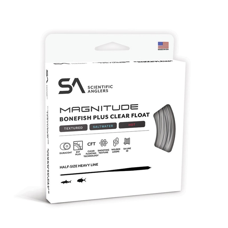 Scientific Anglers Magnitude Textured 10′ Clear Tip Bonefish Plus Fly Line