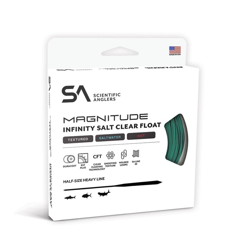 Scientific Anglers Magnitude Textured 12′ Clear Tip Infinity Salt Fly Line