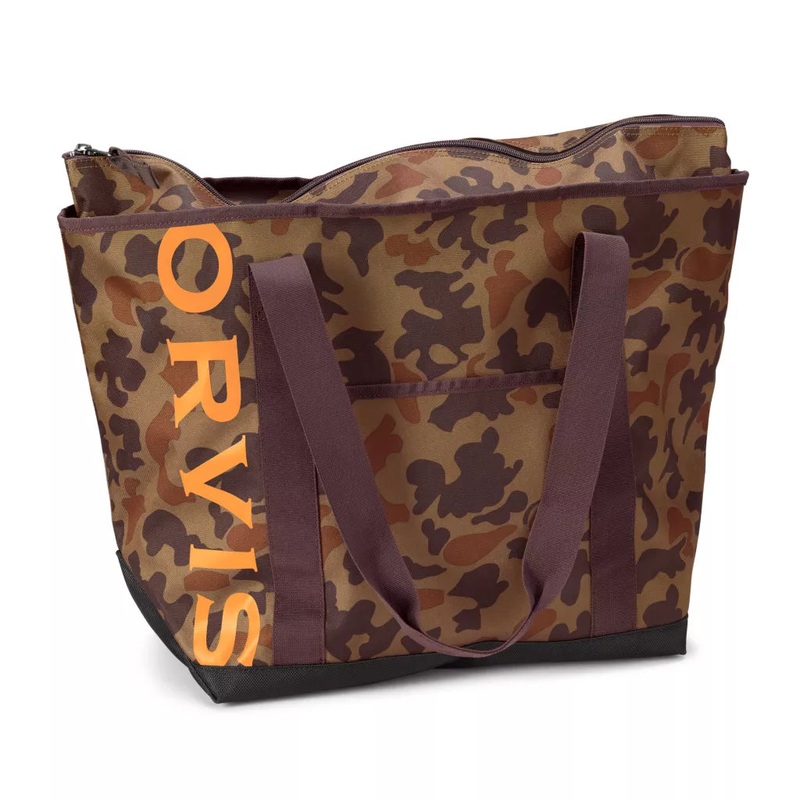 Orvis Adventure Tote Bag|1971 Camo|Rainbow Trout|1971 Watercolor Camo