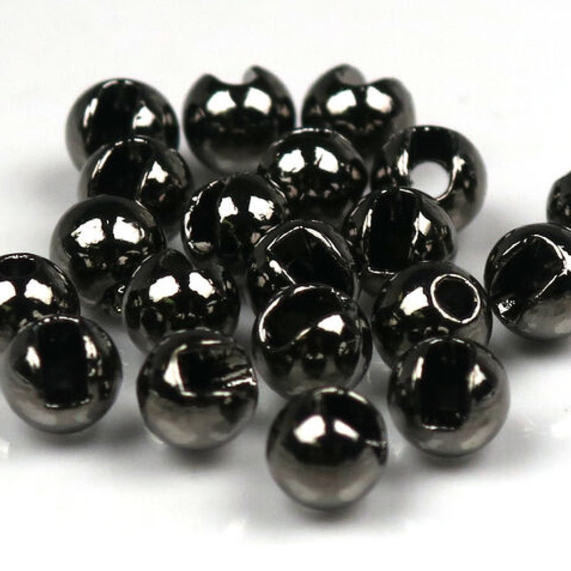 Slotted Tungsten Beads|7/32 (5.5mm)|Black (732ST 11)|Gold (732ST 153)|Silver (732ST 344)|Copper (732ST 67)