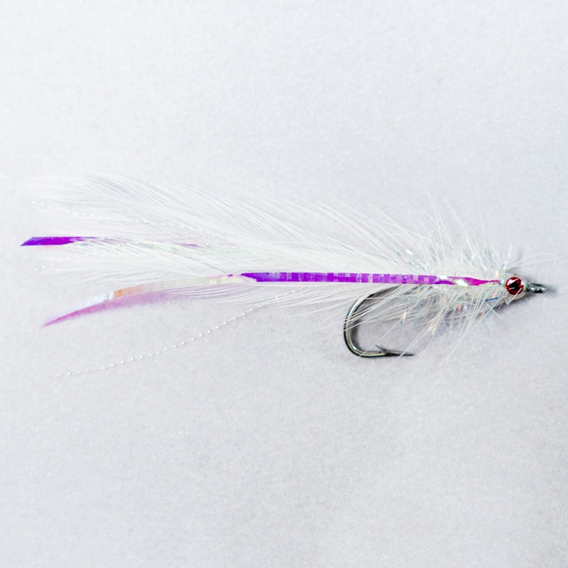 Albie Whore Fly|3.5″ White|3.5″ Pink/White|3.5″ Chartreuse/White|3″ Tan