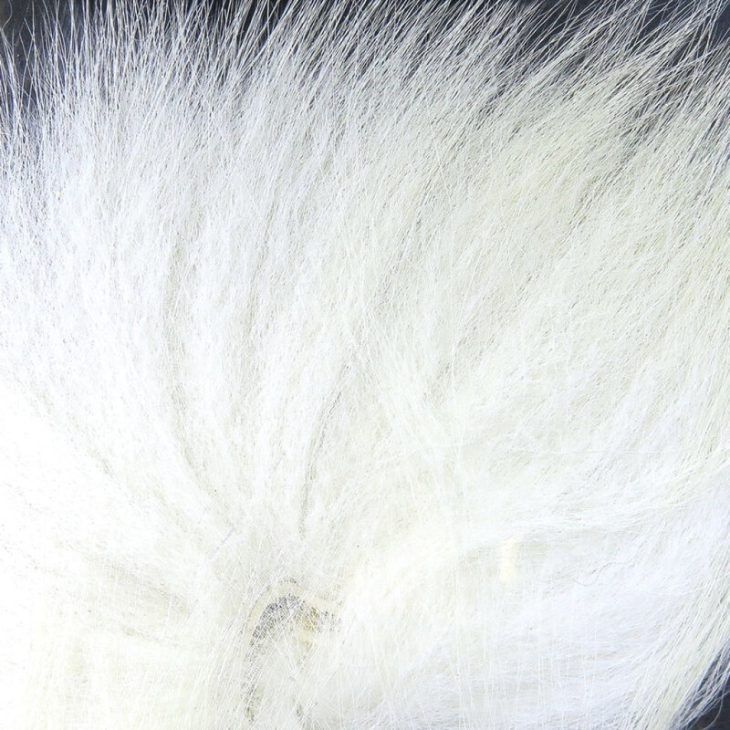 Arctic Fox Tail Hair|White (AFT 377)|Purple (AFT 298)|Black (AFT 11)|Chartreuse (AFT 54)|Hot Orange (AFT 187)|Pink (AFT289)|Red (AFT 310)|Yellow (AFT 383)|Tan (AFT 369)