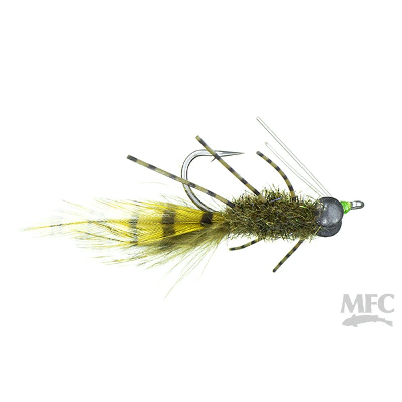 MFC Crab Rangoon|Olive|Natural Yellow Eye|Tan Lead Eyes|Natural Red Eye|Natural Bead Chain Red Eye||2||4||6||8