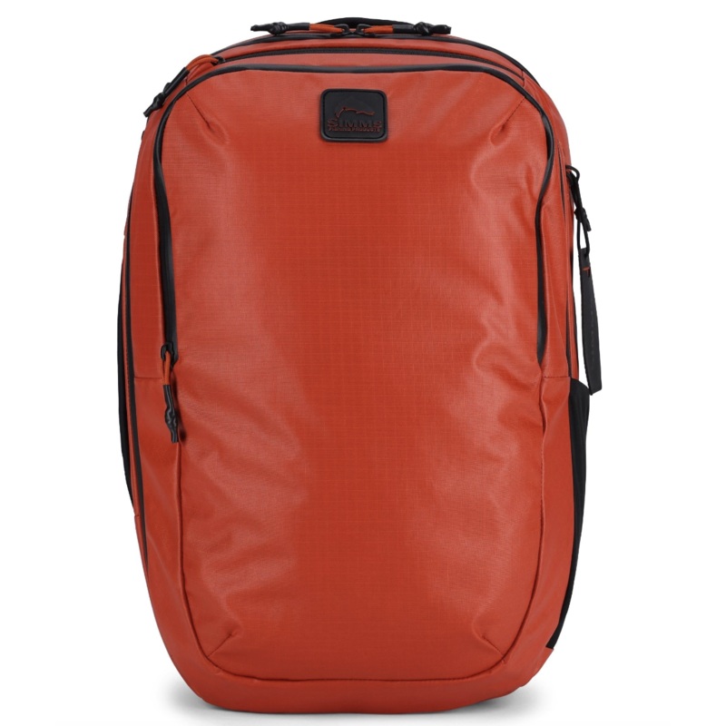Simms Tailwind Backpack|Black|Simms Orange