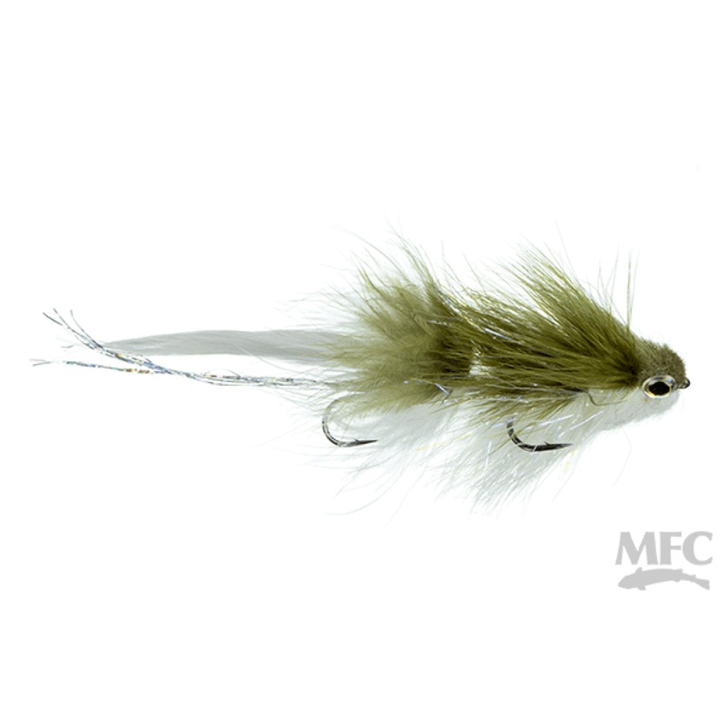 Galloup’s Mini Flatliner|Olive/White|Olive/Yellow|Grey/White|Tan/Brown||6