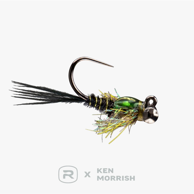 RIO’s Morrish Pugsly|Black|Pheasant Tail||10||12