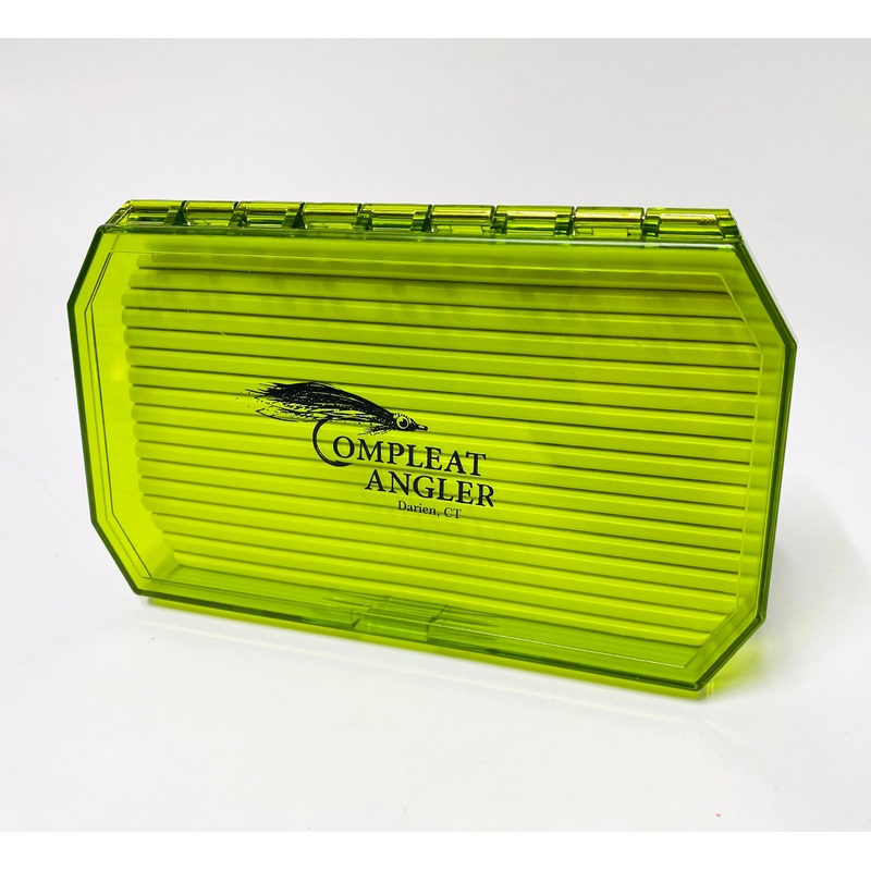New Phase Compleat Angler Green Tint Fly Box