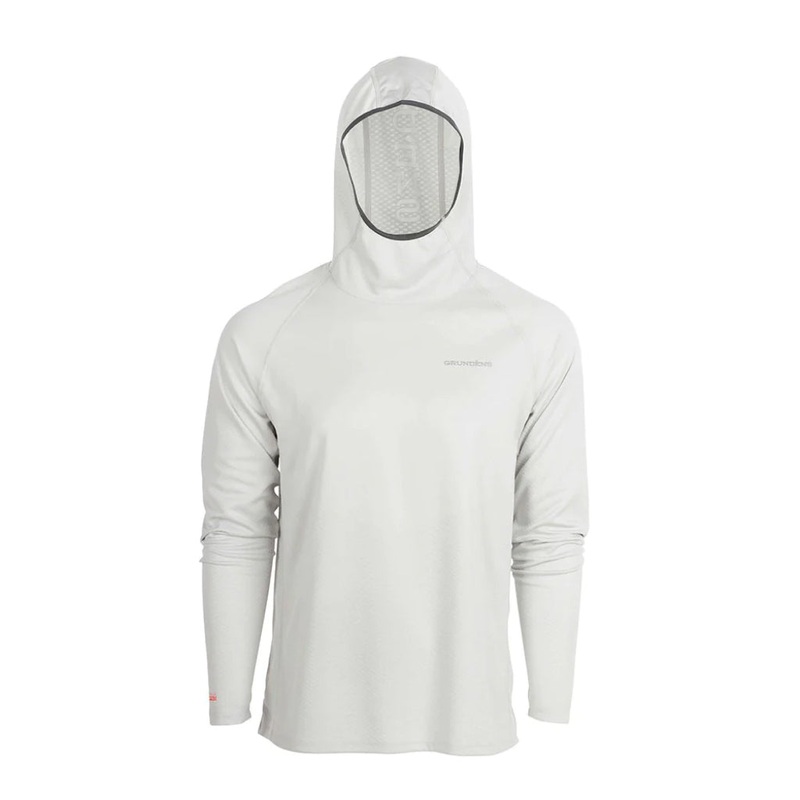 Grundens Solstrale Pro Hoodie|Quarry|Small|Medium|XL|Large
