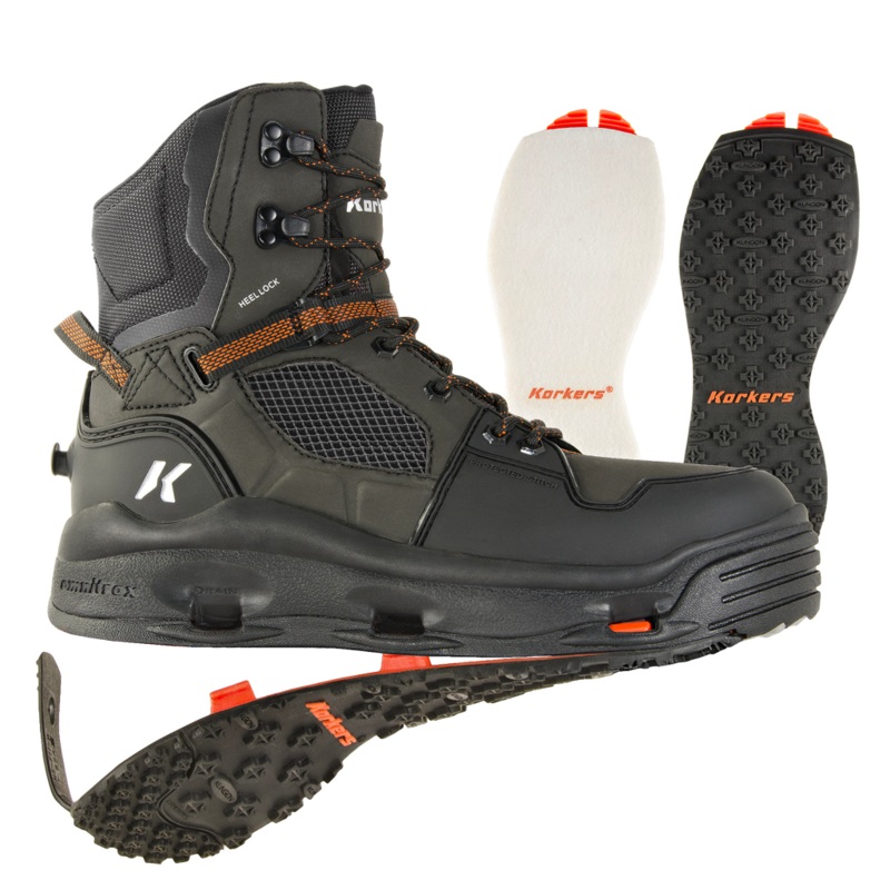 Korkers Terror Ridge Wading Boot – Felt & Kling-On