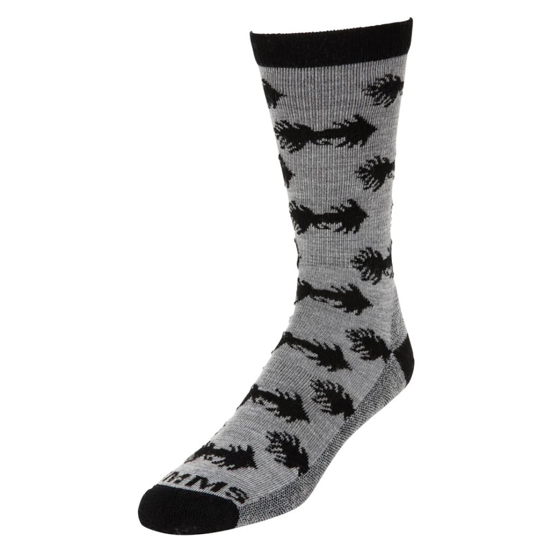 Simms Men’s Daily Sock|Navy|Carbon|Medium|X-Large