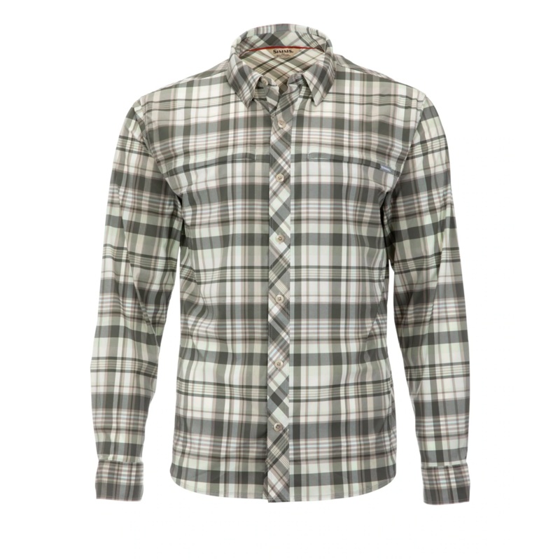 Simms Stone Cold Shirt|Nightfall Madras Plaid|Sage Madras Plaid|Small|Large|Medium