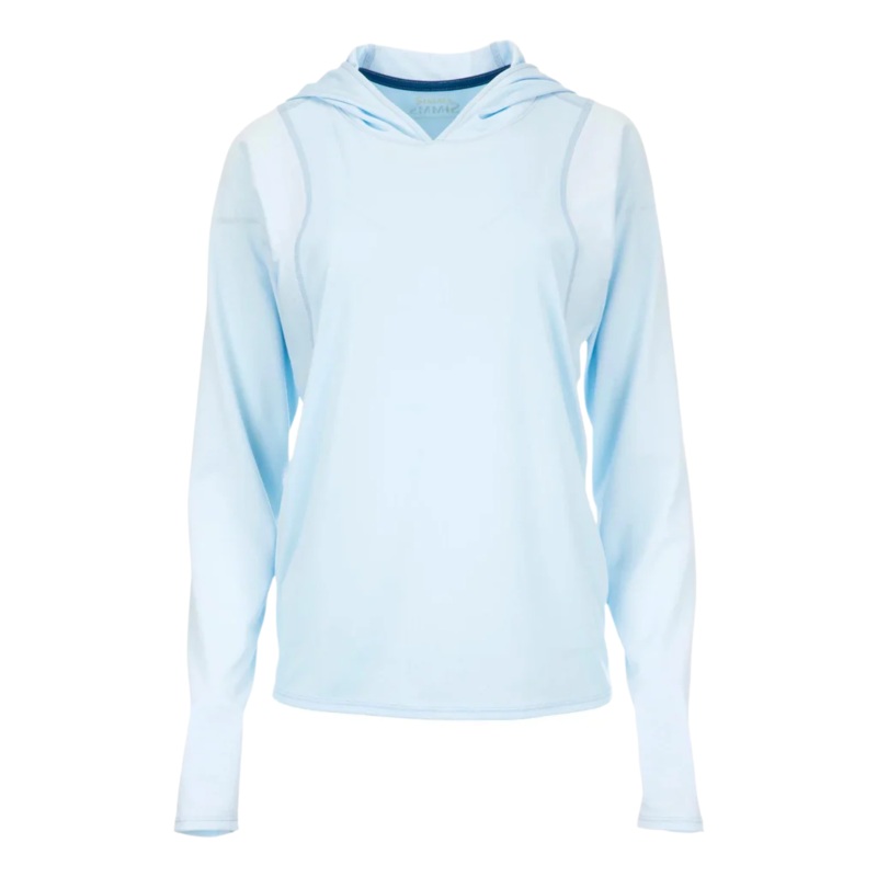 Simms Women’s SolarVent Hoody|L|XL|Ice|Opal