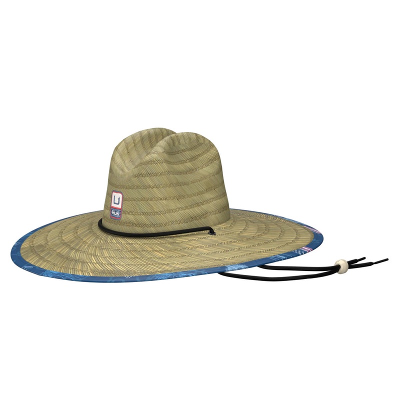 Huk Fish and Flags Straw Hat|Set Sail