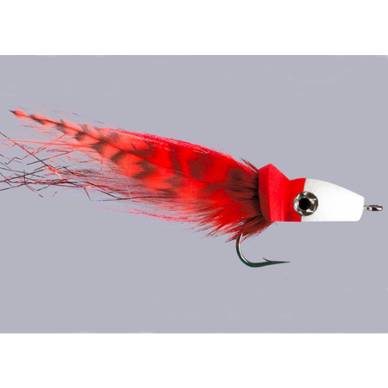 Rainy’s PSP Diver Fly|Red/White|Yellow|White|Chartreuse||4/0