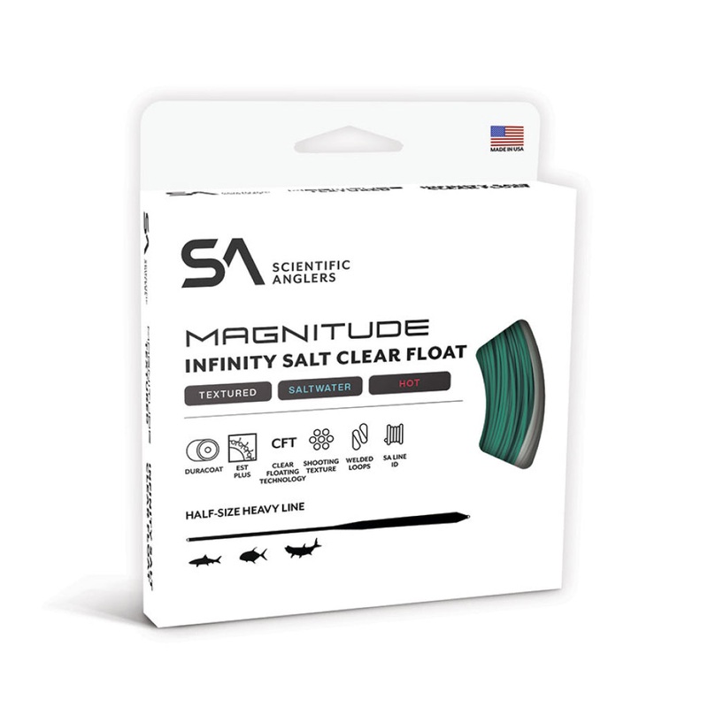 Scientific Anglers Magnitude Textured Full Clear Infinity Salt Fly Line