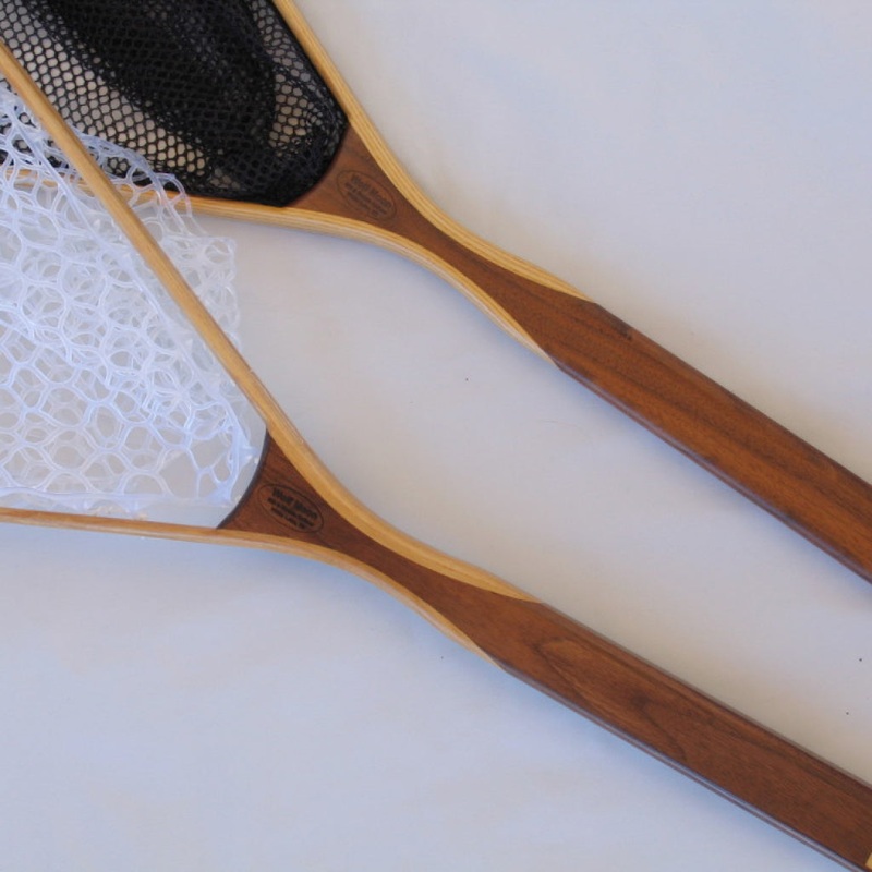 Wolf Moon McGee Net|MCG-RC: Ash/Black Walnut Grip/Rubber Sack