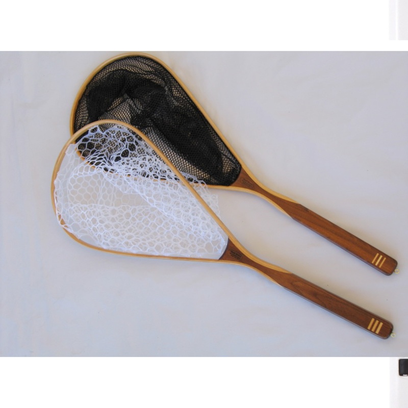 Wolf Moon McGee Net|MCG-RC: Ash/Black Walnut Grip/Rubber Sack