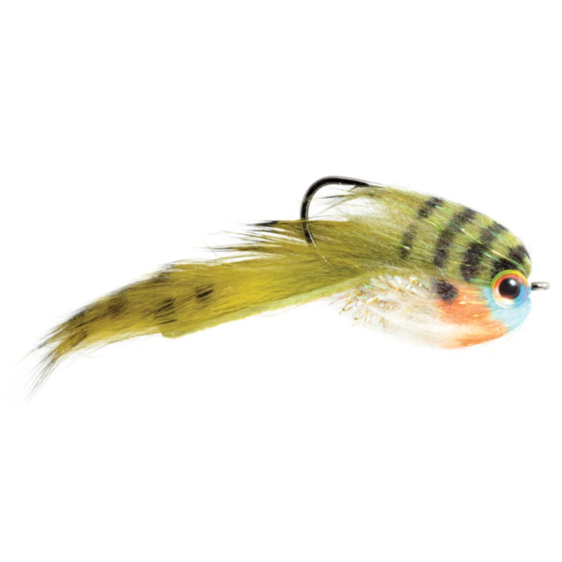 Belly Scratcher Minnow|Chartreuse & Black|Bluegill|Shad|Chub||1