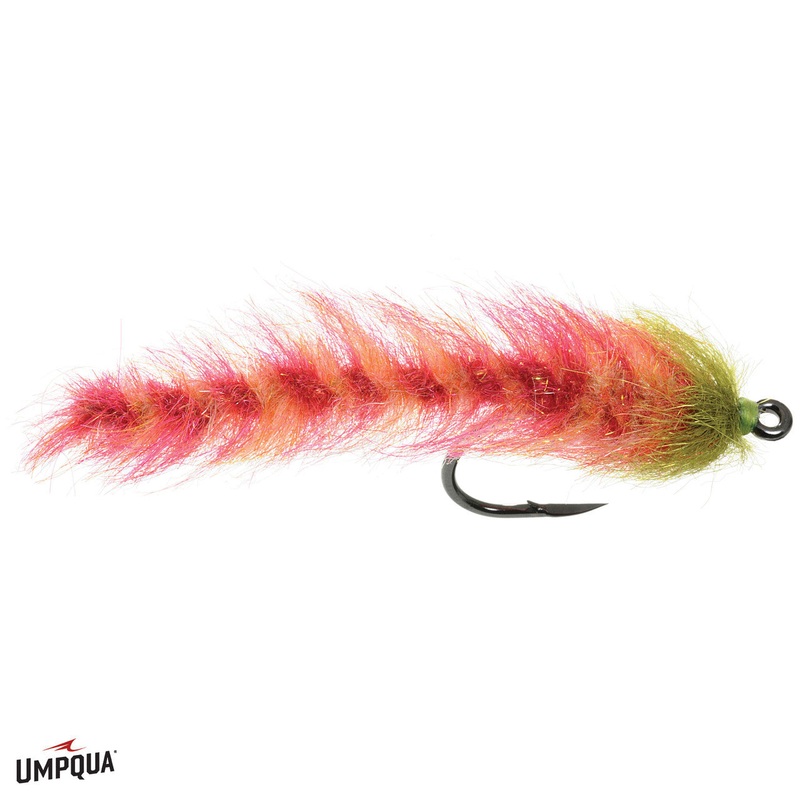 Umpqua Chili Pepper Worm Fly|2 1/2″ |2|2″ |2
