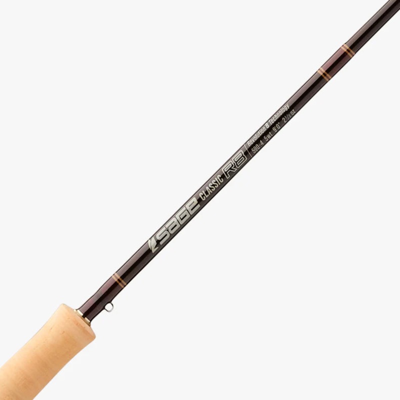 Sage Classic R8 Fly Rod|8’0 3wt 4pc (380-4)|8’6″ 3wt  4pc (386-4)|8’6″ 4wt  4pc (468-4)|9′ 4wt 4pc (490-4)|8’6″ 5wt 4pc (586-4)|9′ 5wt 4pc (590-4)|9′ 6wt 4pc (690-4)