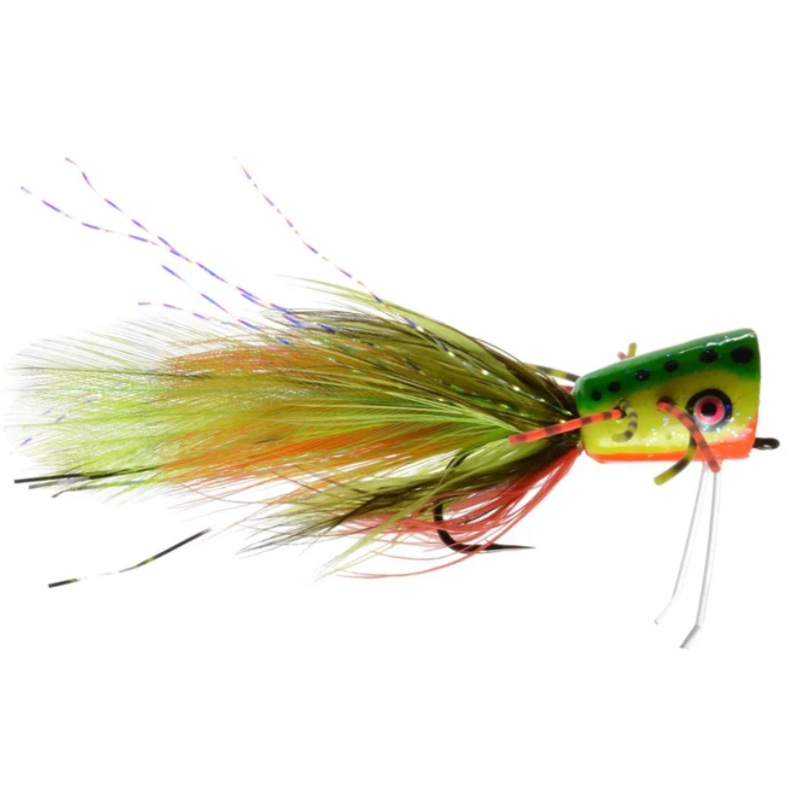 Whitlock’s UL Air-Jet Bug|Firetiger|Frog|Midnight Peacock|Yellow|Chartreuse|Red/White||4||1