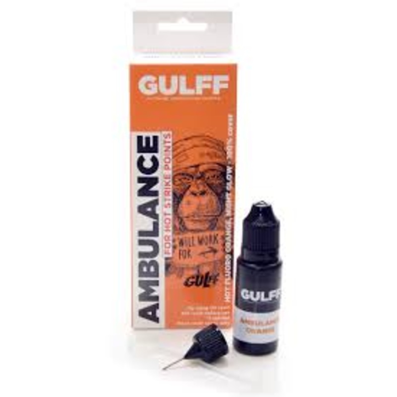 Gulff Color Resin 15ml|Black|Ambulance Hot Fluoro Orange|Ambulance Hot Fluoro Chatreuse|Ambulance Hot Fluoro Red