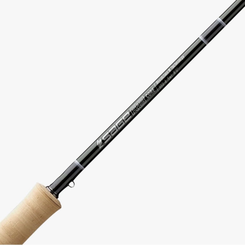 Sage R8 Core Fly Rod|5WT with Fighting Butt|4WT|5WT|6WT|6WT with Fighting Butt|7WT|8WT|10ft|9ft