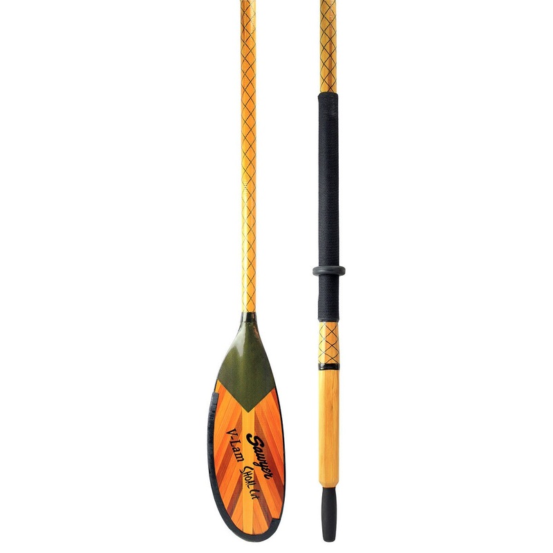 Sawyer SquareTop V-Lam Oar with Wrap & Stop – Shoal Cut Blade